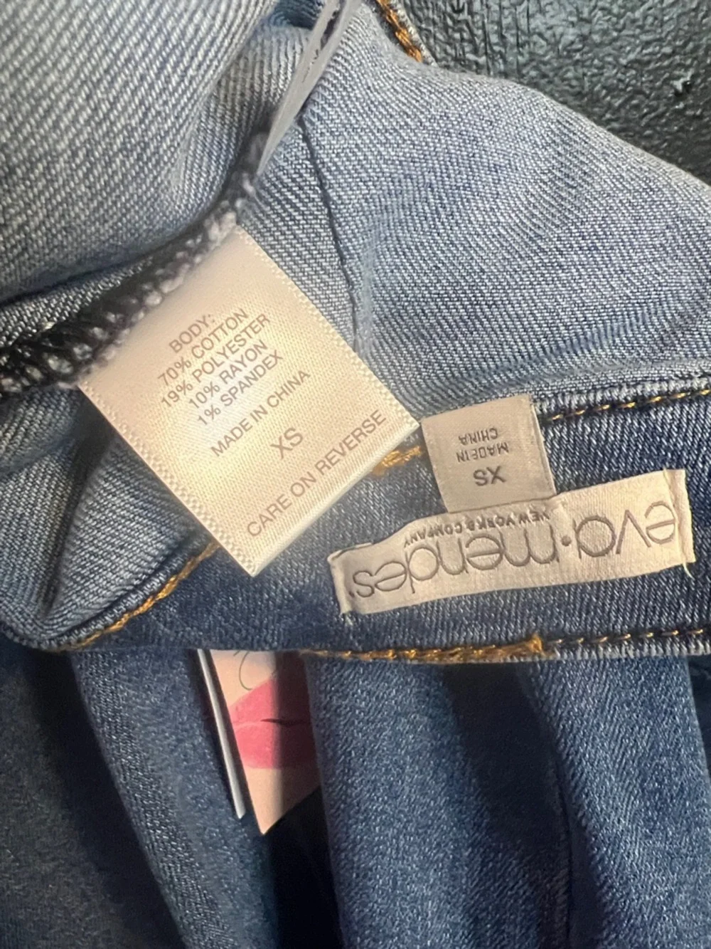 NY&Co Light Blue Denim Skirt - Picture 4 of 4